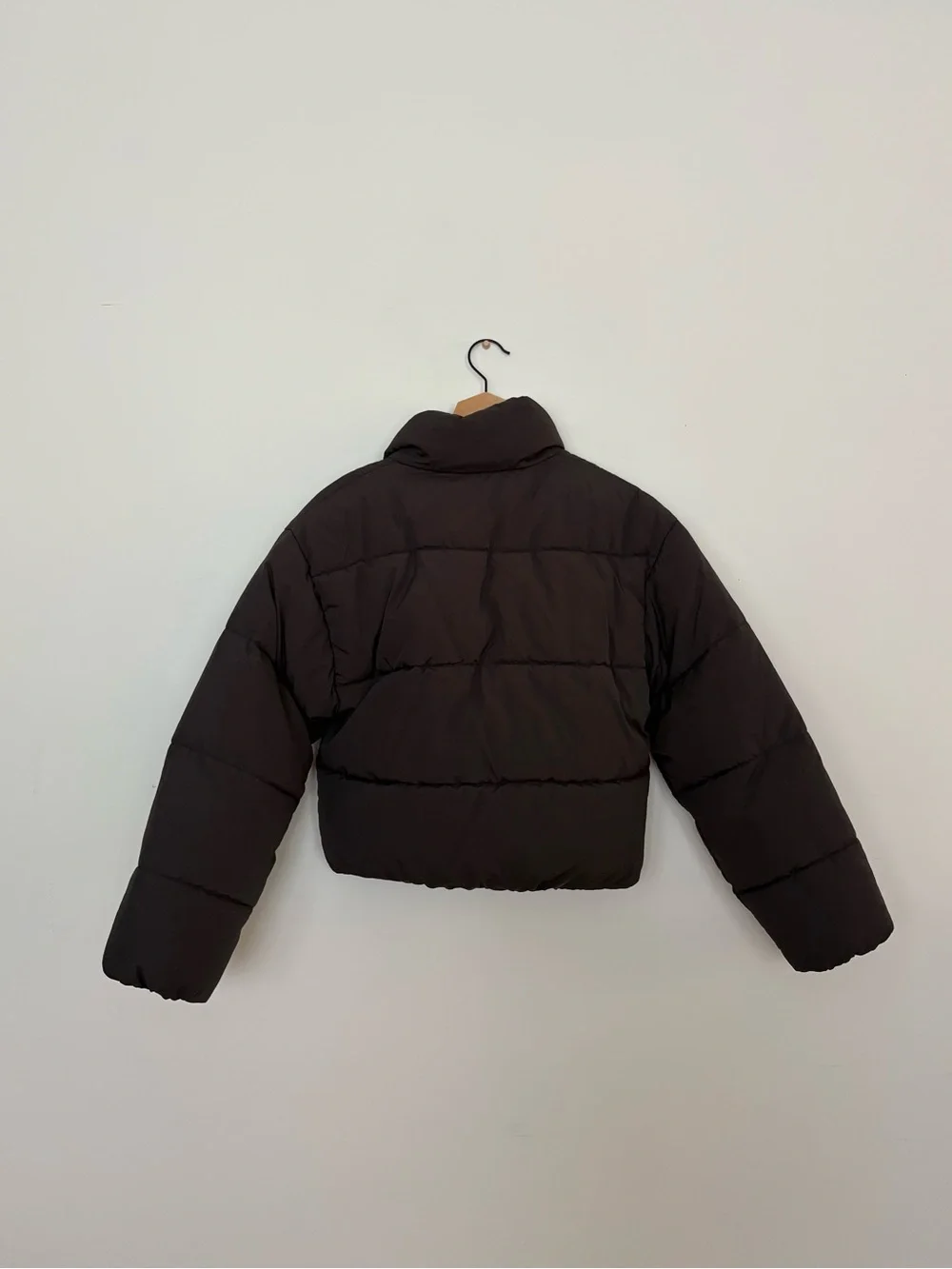 H&M Short Puffer Coat in Dark Gray Size XS - Picture 9 of 9